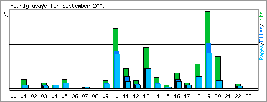 Hourly usage