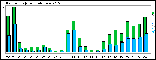 Hourly usage